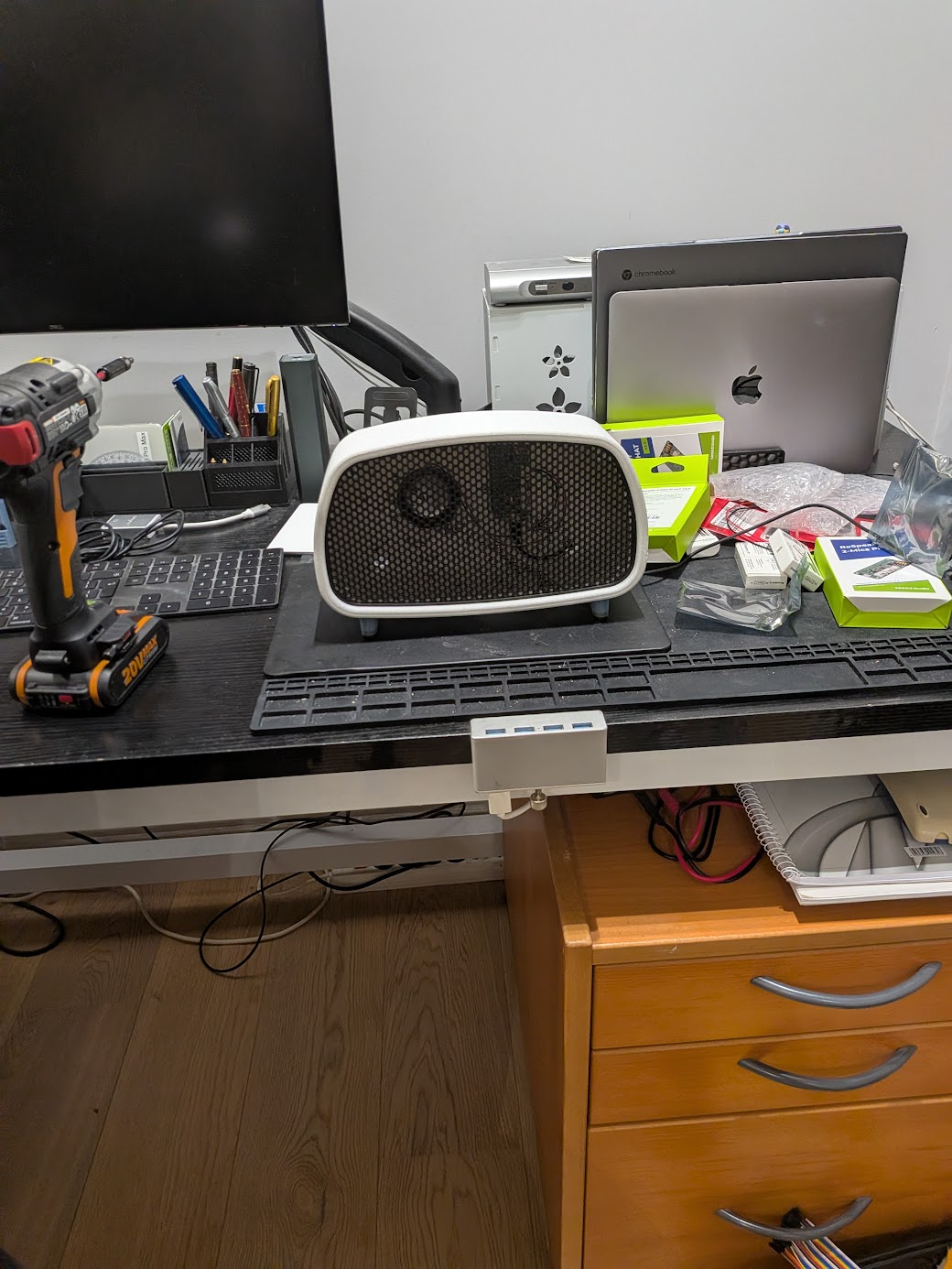 The finished speaker